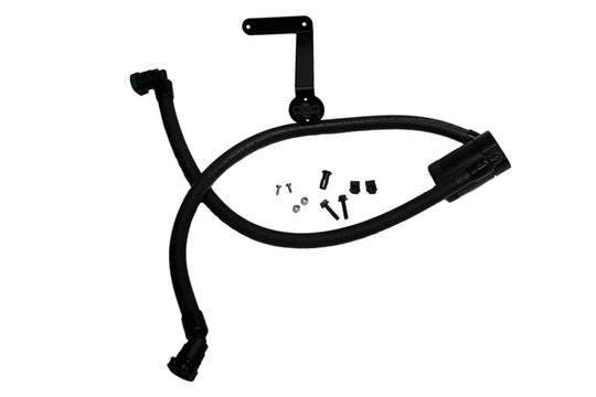 J&L Oil Separator 3.0 Passenger Side Black (2011-2025 F-150 5.0L/Ecoboost & 2018-2021 Expedition 3.5L) 3016P-B