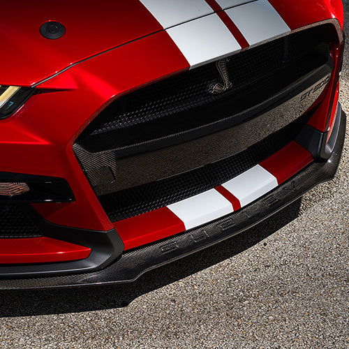 2020-22 GT500 CARBON FIBER FRONT SPLITTER KIT M-16601-MCF