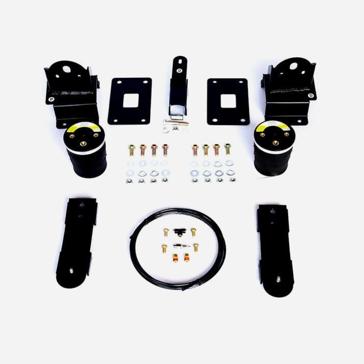 IHC Suspension F-150 helper bag kit for 2021-present lowered applications, non-VDS suspension setup