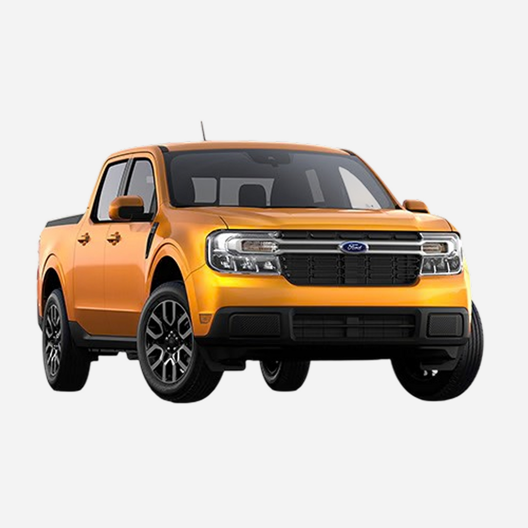 Ford Performance Maverick headlamp kit with smoked lens for 2022-2024 models, featuring high-quality headlights with a sleek smoked finish.