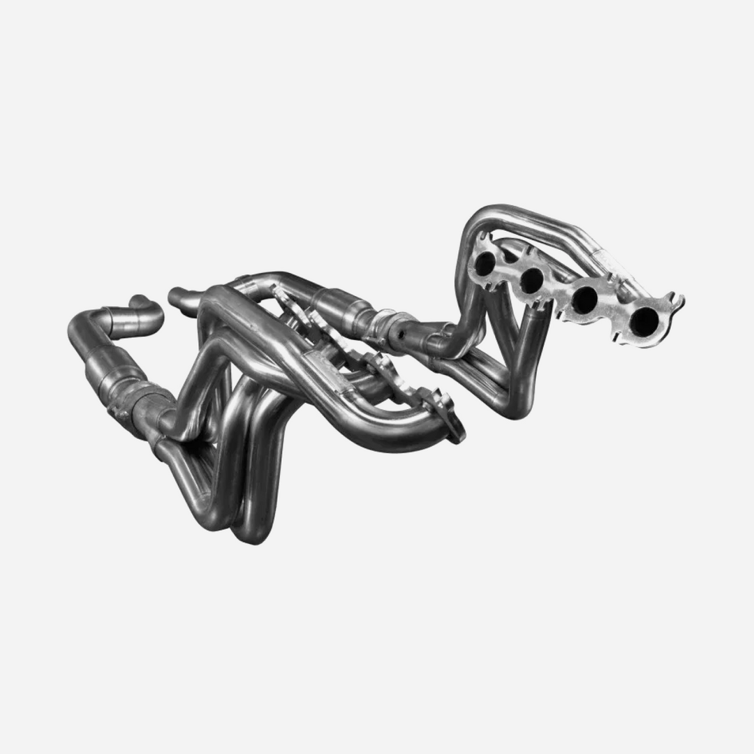 Kook's Headers 2-inch stainless headers and H.O. GREEN catalytic converter kit for 2015-2026 Mustang GT/D.H.
