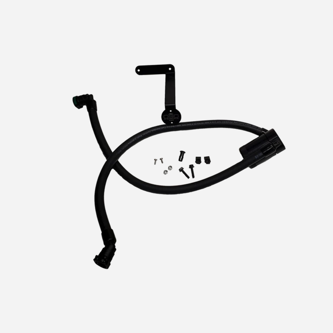 J&L OSC black oil separator for passenger side, 2011–2025 F-150 and 2018–2021 Expedition engines
