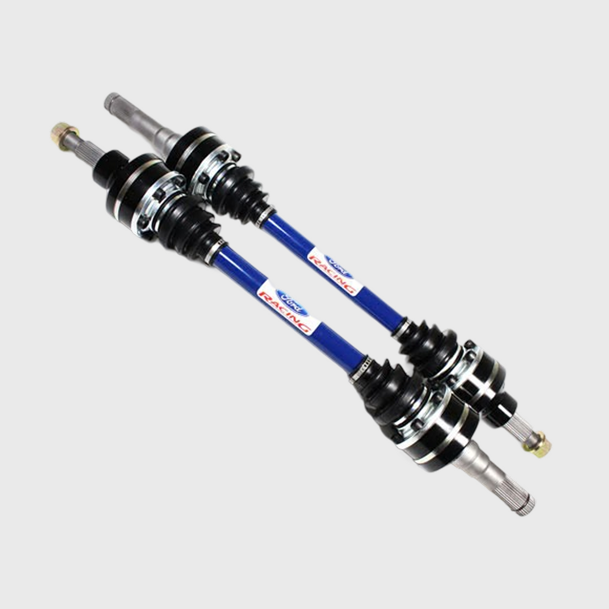Ford Performance Mustang half shaft upgrade kit for 2015-2025 models, featuring durable axle shafts for enhanced performance.