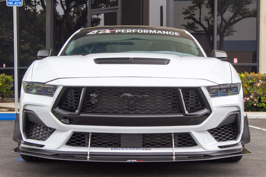 2024 to current -Ford Mustang GT S650 Front Bumper Canards