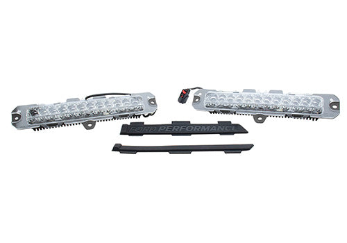 Ford Performance Explorer Timberline off-road light kit with LED lights and mounting brackets for 2021-2024 Explorer models.