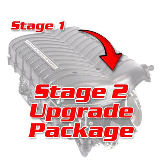 Whipple Superchargers 2021-2026 Ford F-150 5.0L supercharger upgrade kit with components and packaging visible.