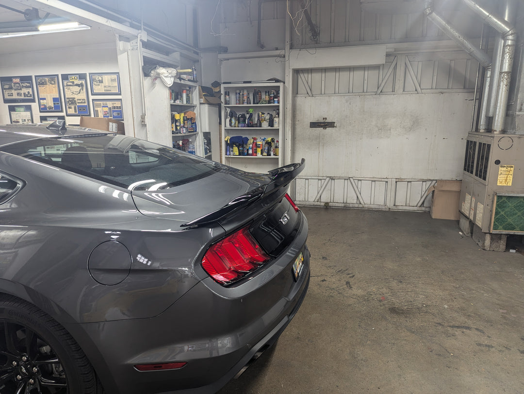 2015-23 MUSTANG REAR SPOILER WITH GURNEY FLAP M-16600-FP